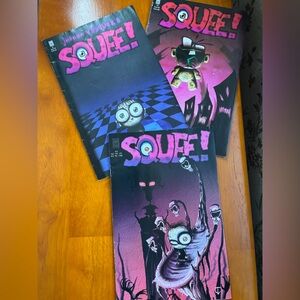 Squee! by Jhonen Vasquez comic set (issues 1, 3, 4)